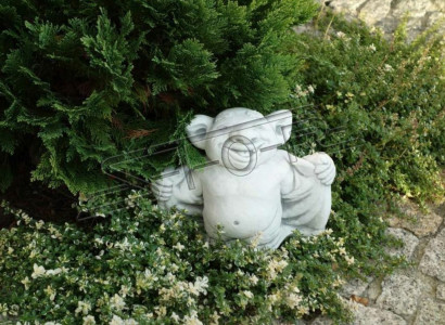 Troll 20cm Skulptur Design Figur Statue Garten Figuren Statuen